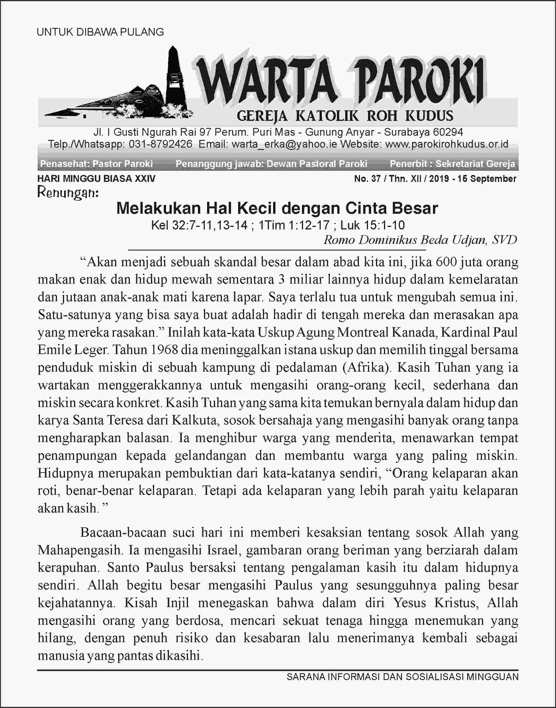 Paroki Roh Kudus